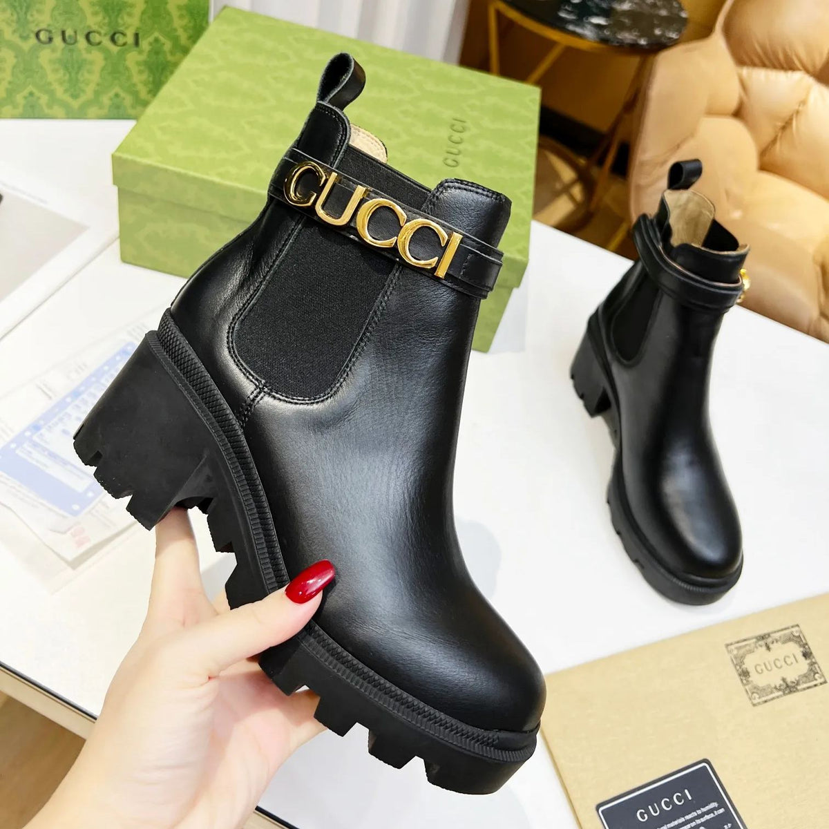 23 New G Hot Selling 6 Inch Ankle Boots XC0423081002