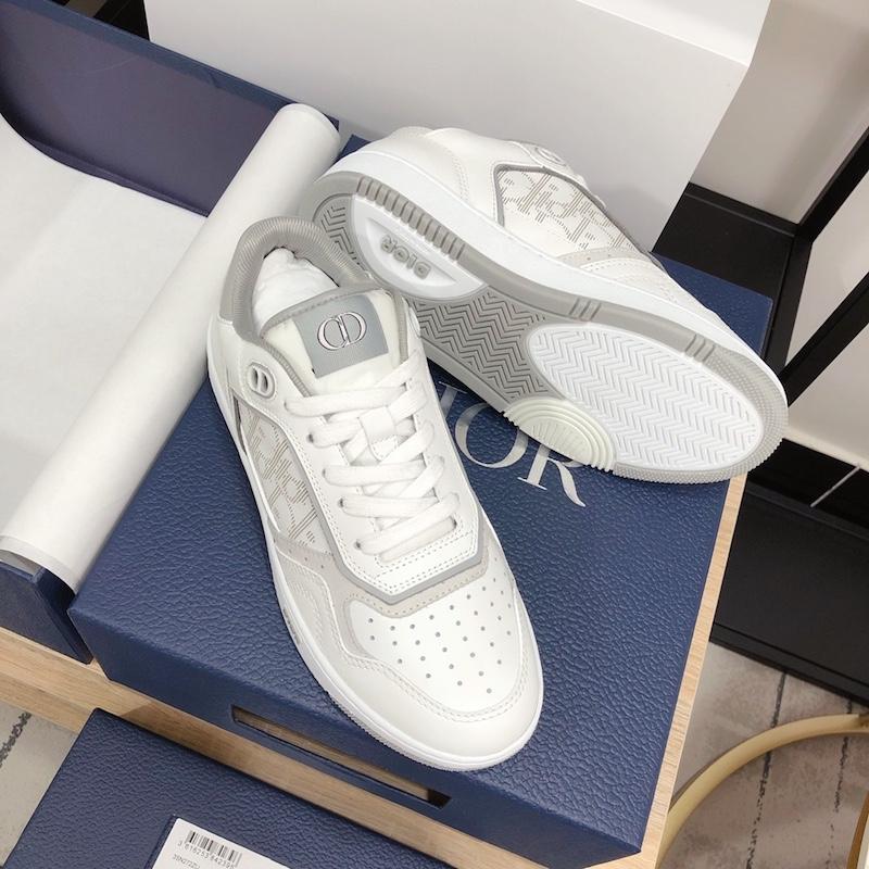 B27 Low Top Oblique Sneaker White