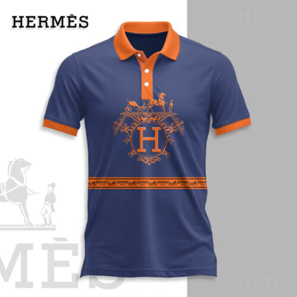 Men's Summer Fashion Printed Polo Shirts 3D1024070215