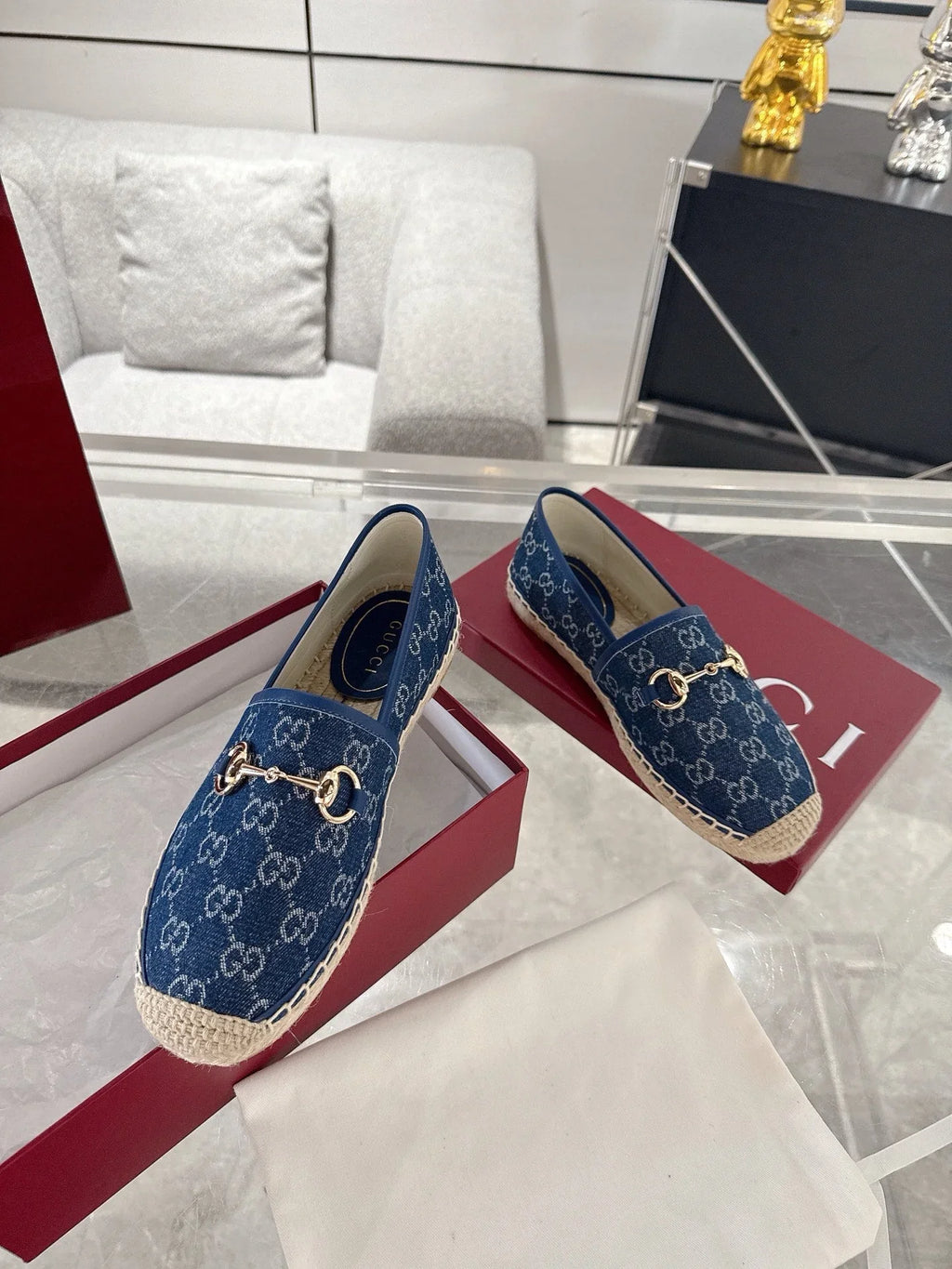 GC 2025 Espadrille With Horsebit Canvas 292463