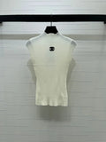 CC Ribbed Knit Tank Top Wool 406422