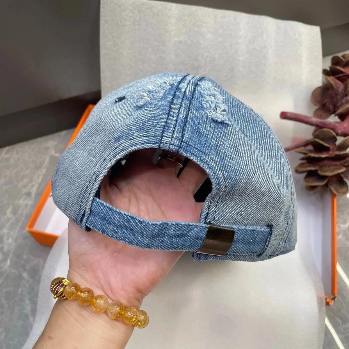 CHA  Denim Baseball Cap 213487