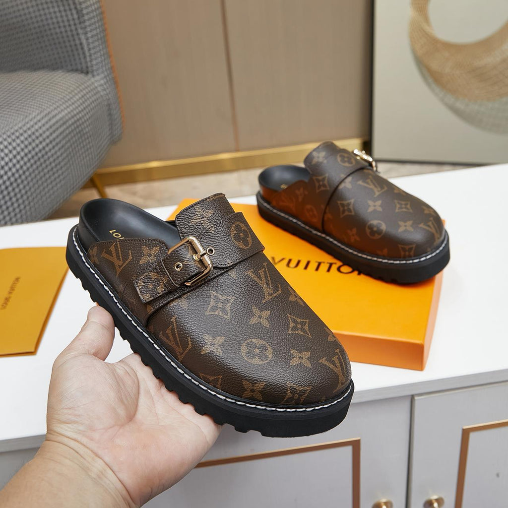 Printed Round Toe Slippers 03136