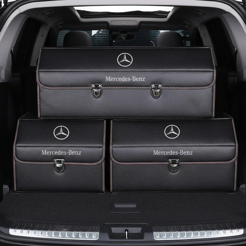Car trunk storage box
