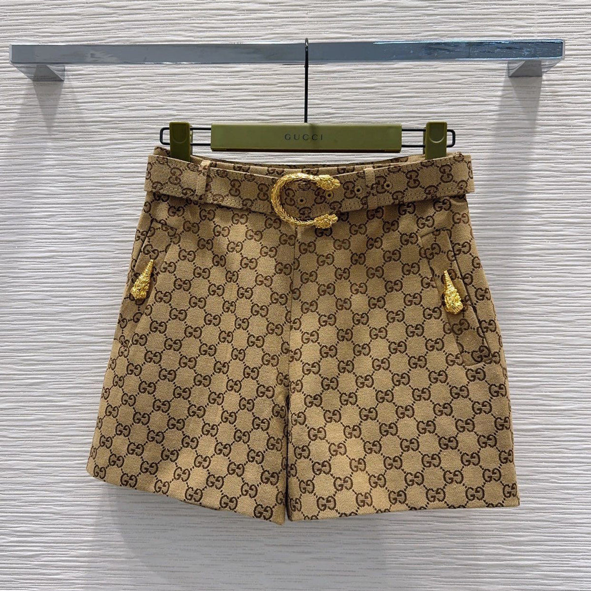 25 Ladies New Double G Jacquard Shorts PD0425031402