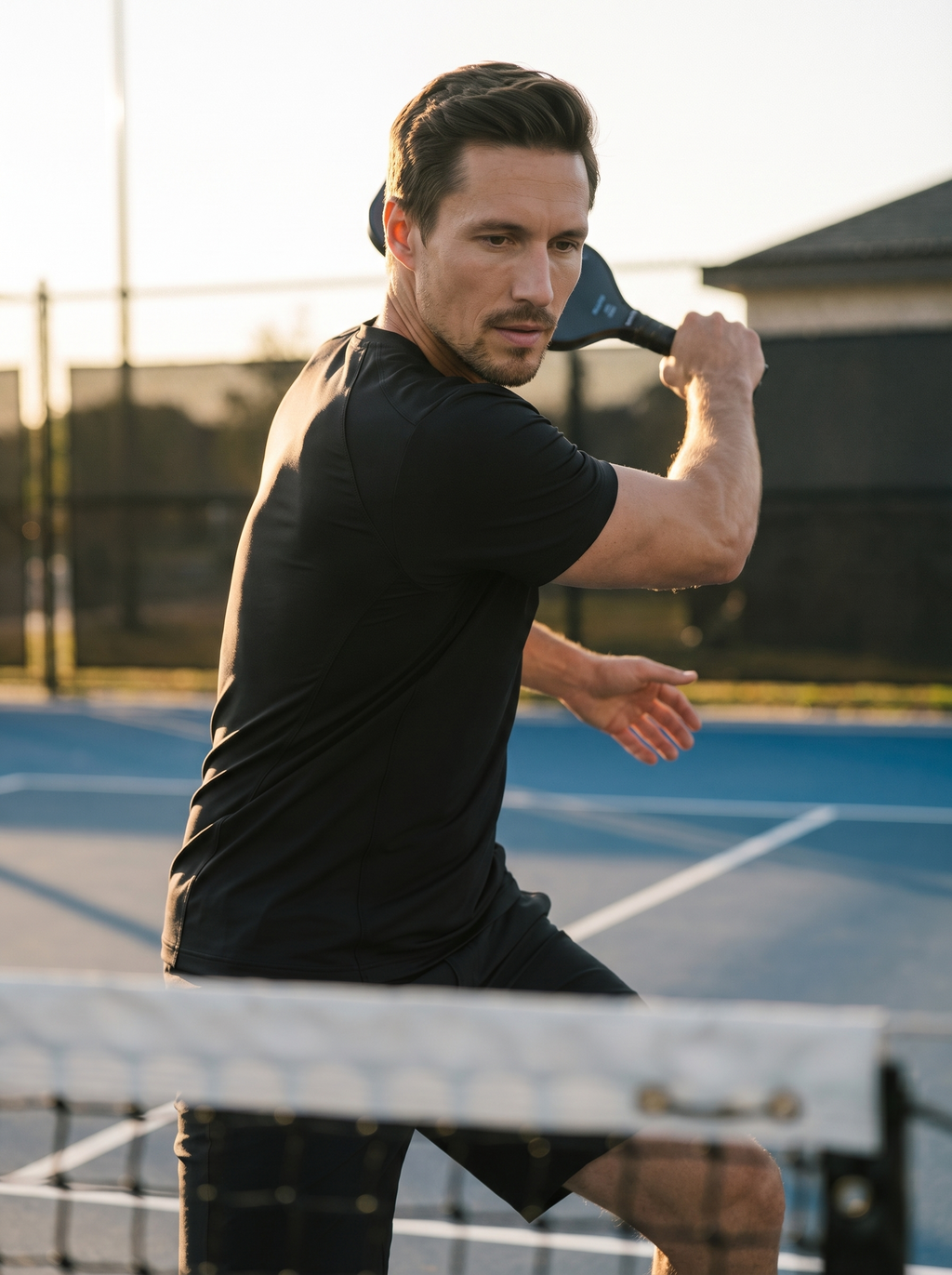 Men's SwingFree™ Performance Crew Tee - Sky Blue
