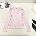 New Fashion Women YS Slim Fit Basic Top  DM1326091802